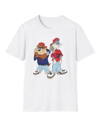 Vintage 90s Looney Tunes Bugs Taz Kris’s Kross Unisex Softstyle T-Shirt