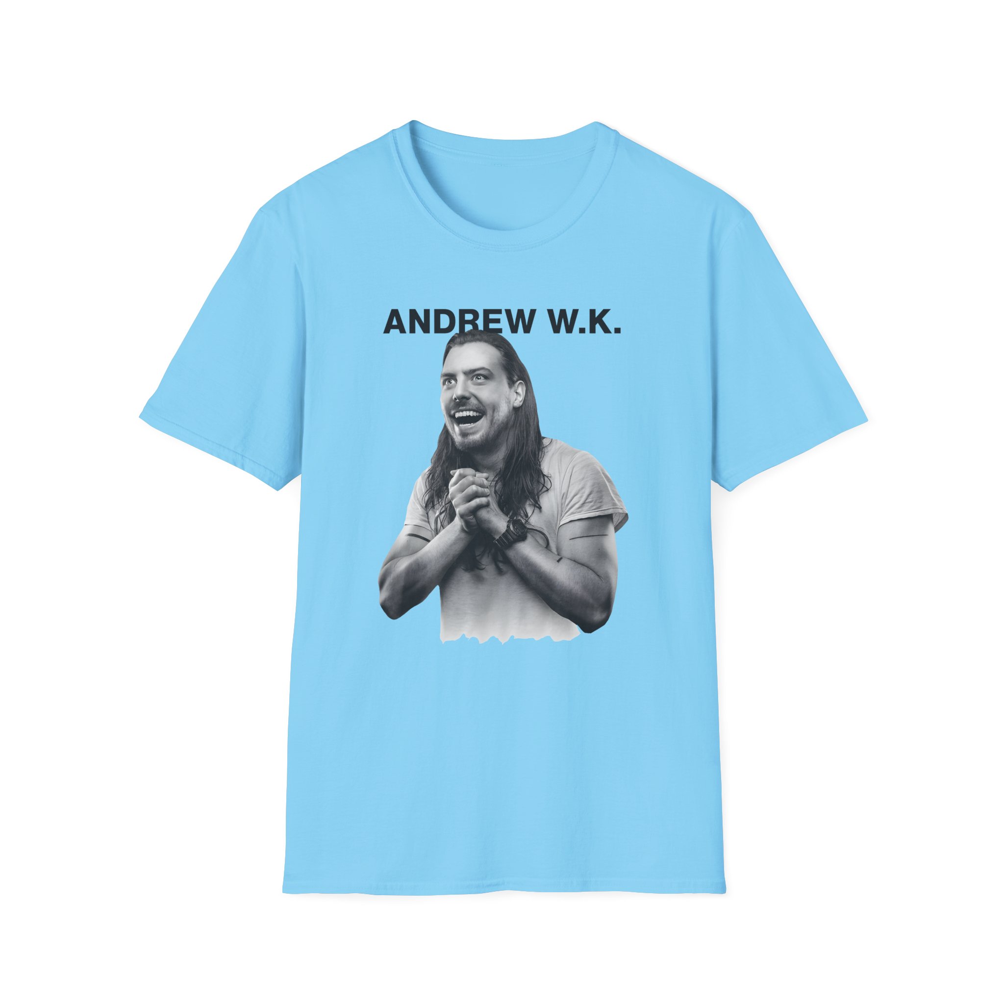 Andrew Wk Happy Unisex Softstyle T-Shirt