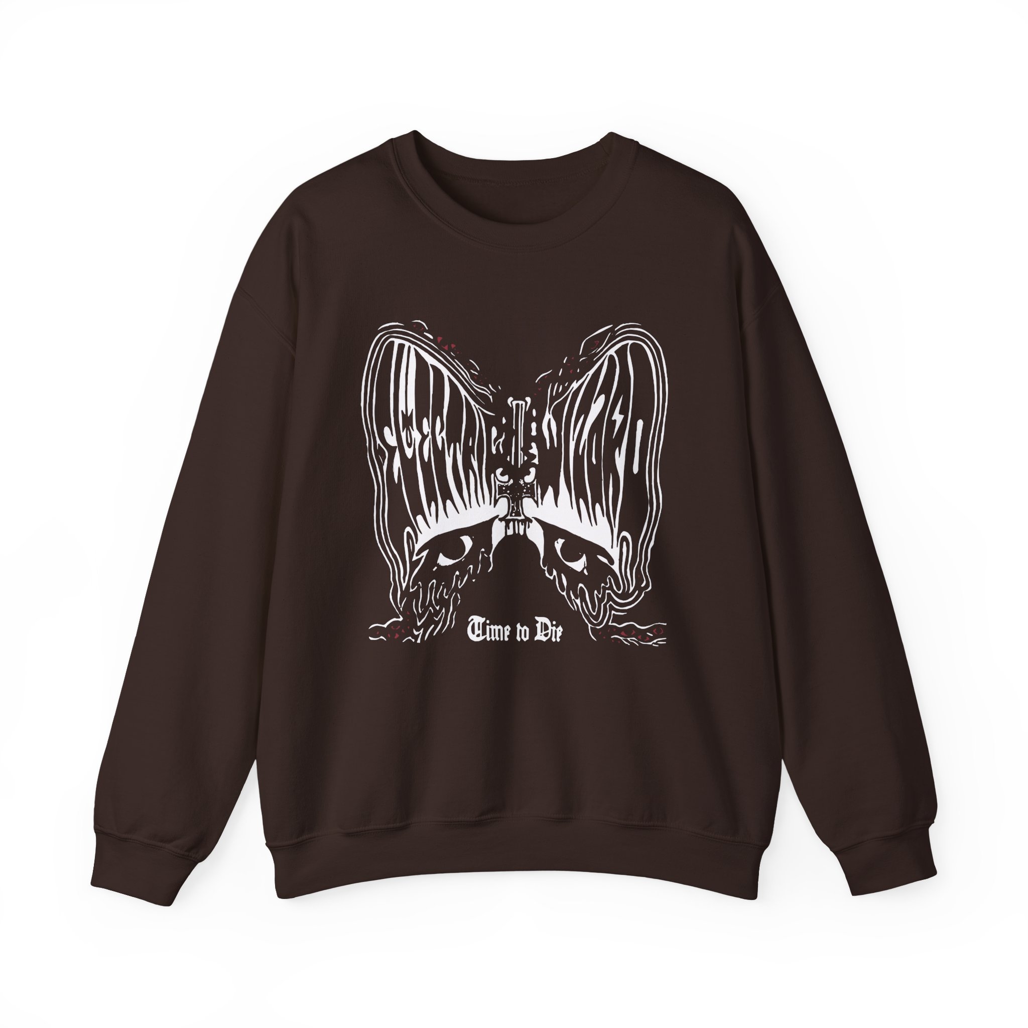 Electric Wizard "Time to Die" Unisex Heavy Blendâ„¢ Crewneck Sweatshirt