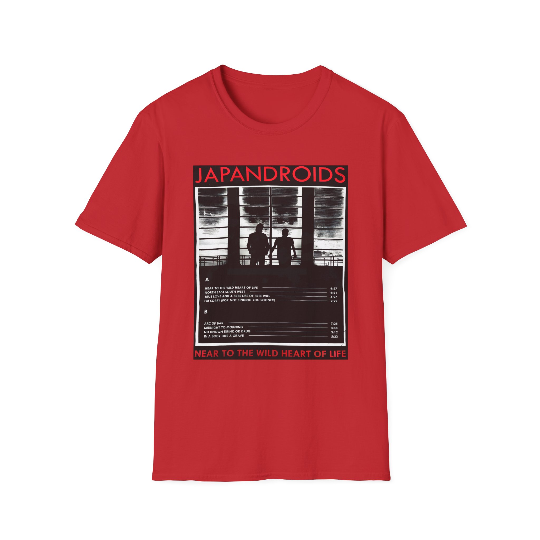 Japandroids Near to the Wild Heart of Life Unisex Softstyle T-Shirt