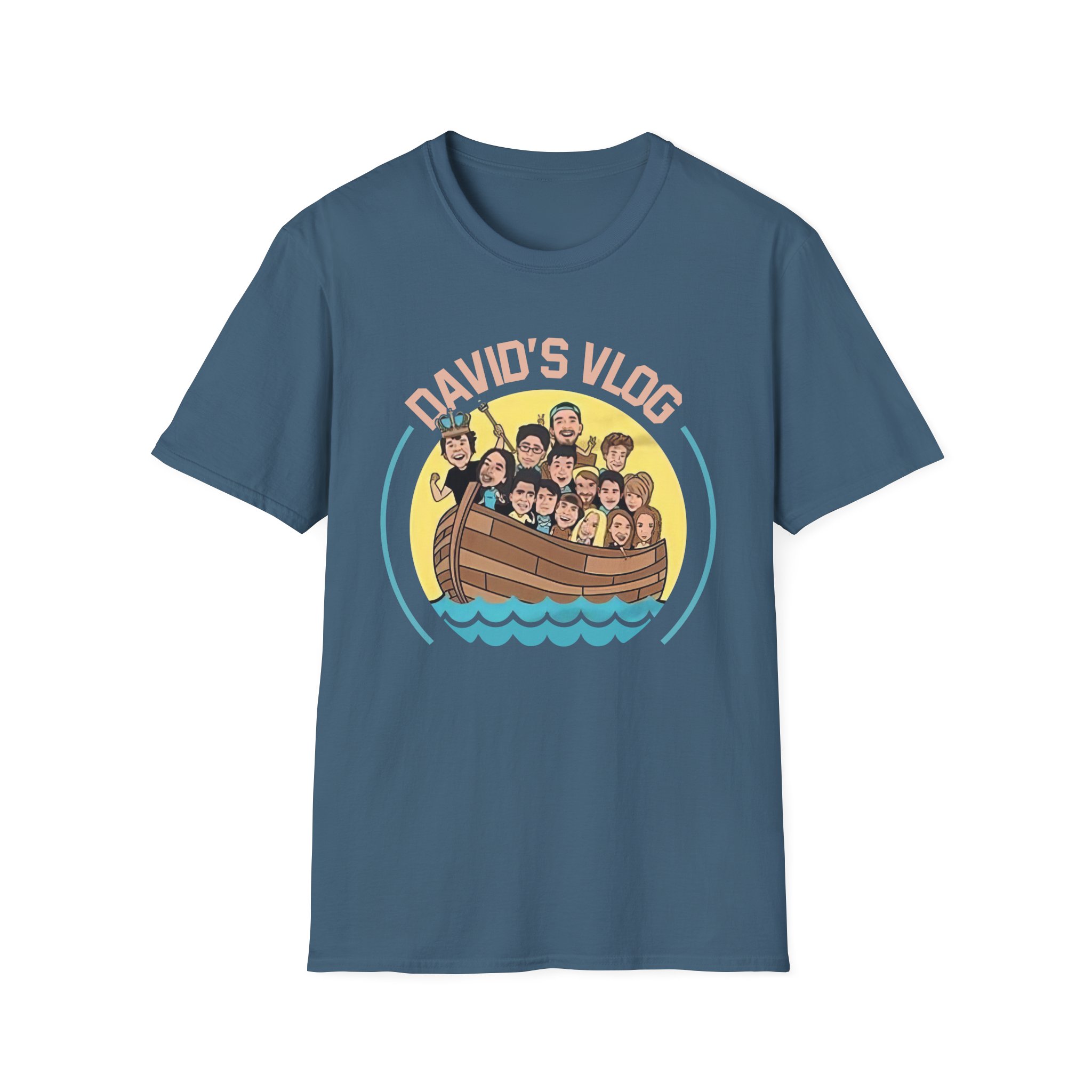 David Dobrik  David's Vlog Unisex Softstyle T-Shirt