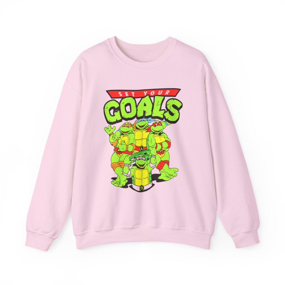 Set Your Goals Ninja Turtles Unisex Heavy Blend™ Crewneck Sweatshirt