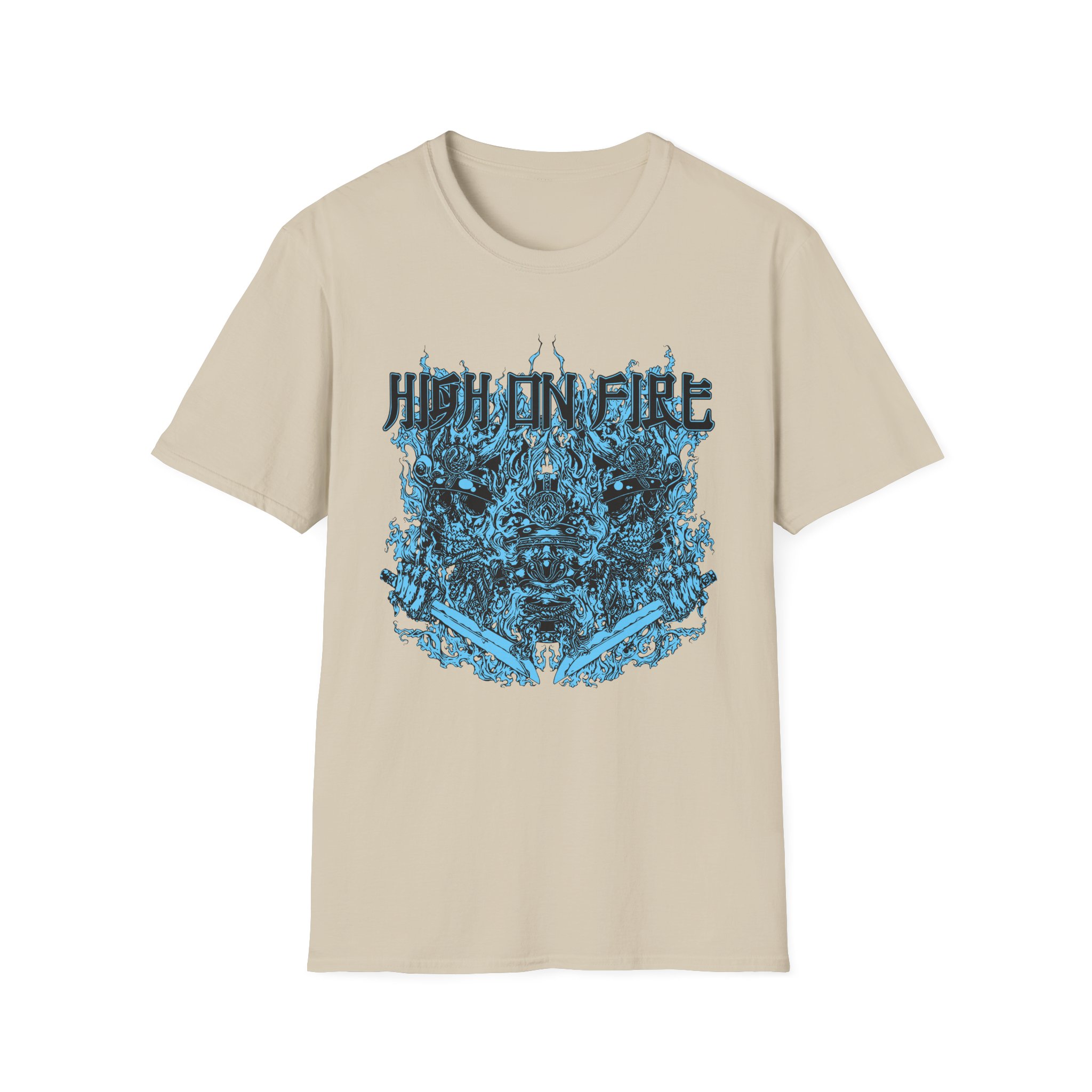 High on Fire Bastard Samurai Unisex Softstyle T-Shirt