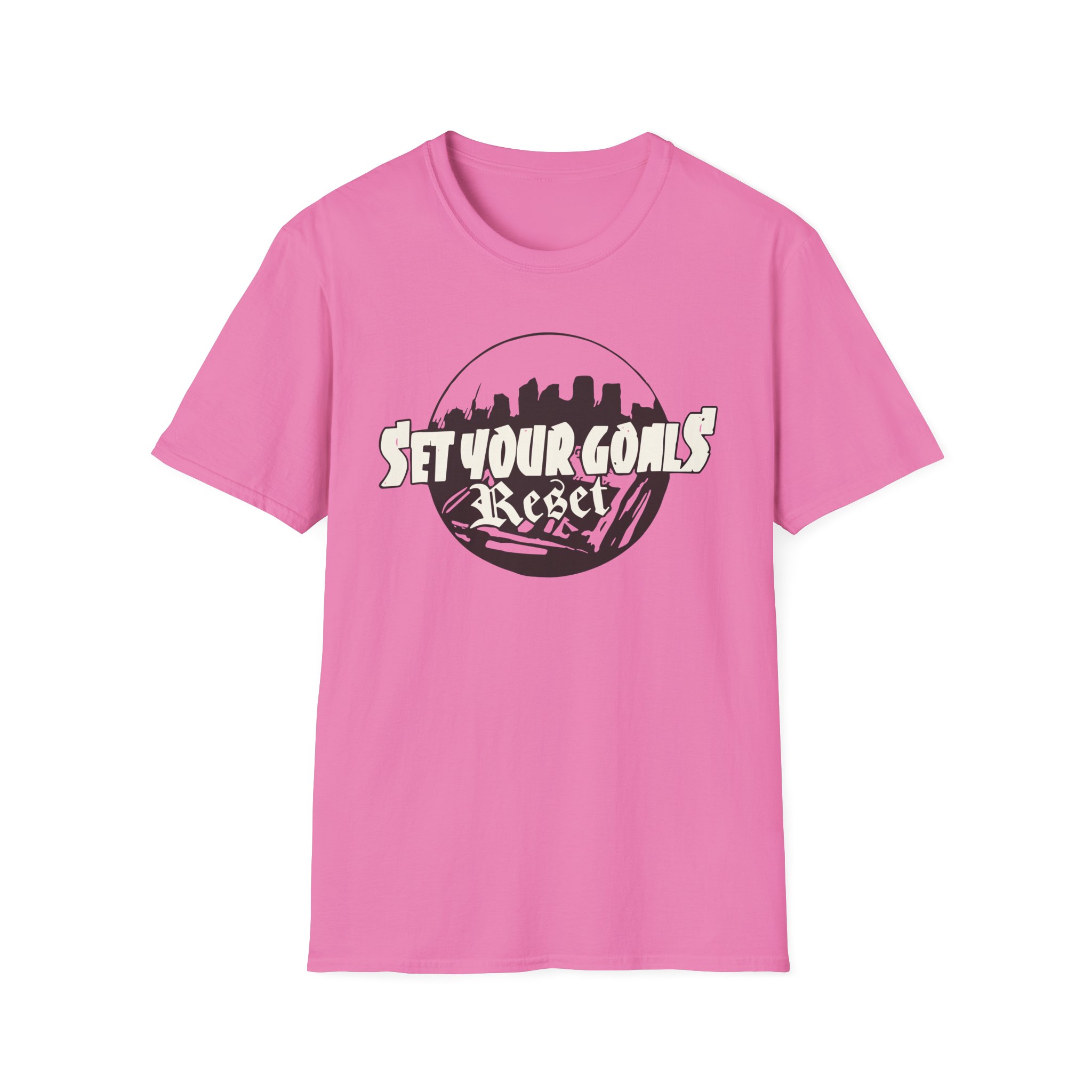 Set Your Goals Reset Unisex Softstyle T-Shirt