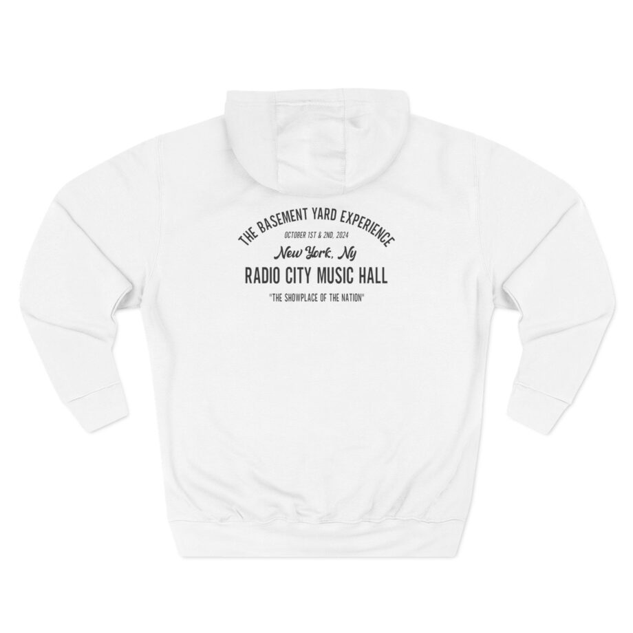 Basement Yard Tby Radio City Ivory Three-Panel Fleece Hoodie