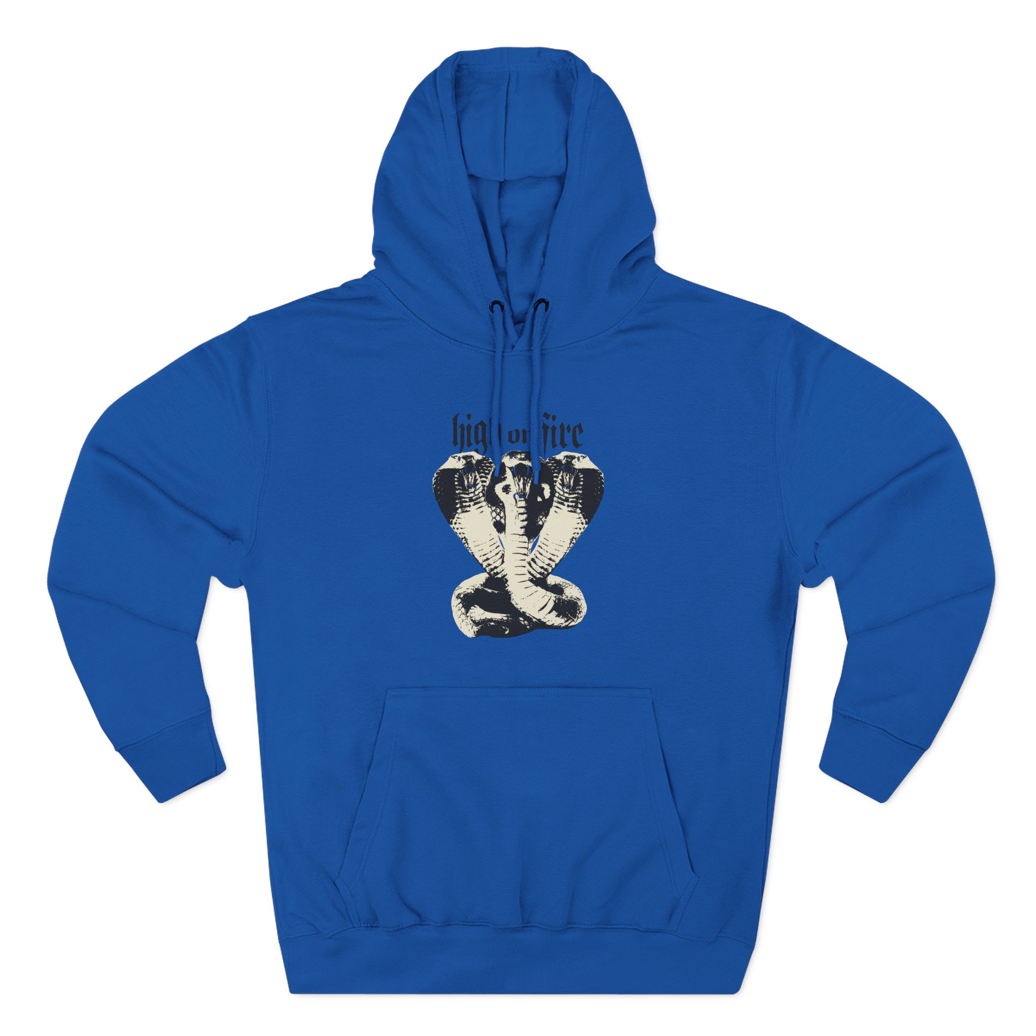 High on Fire Branca Snakes Three-Panel Fleece Hoodie