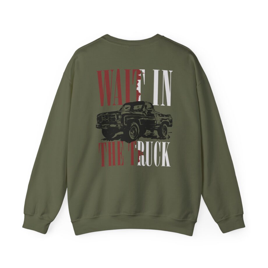 Hardy Wait in the Truck Unisex Heavy Blend™ Crewneck Sweatshirt