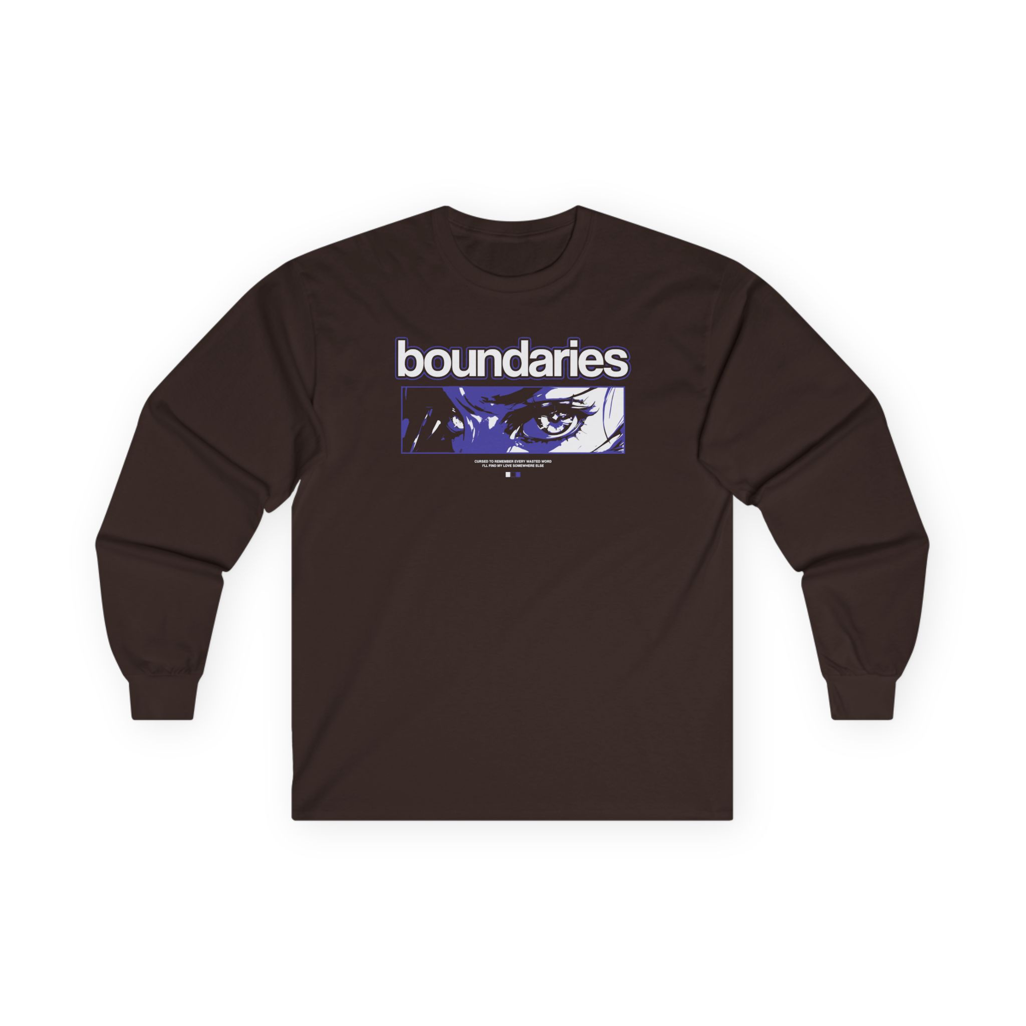 Boundaries Cursed to Remember Unisex Ultra Cotton Long Sleeve Tee