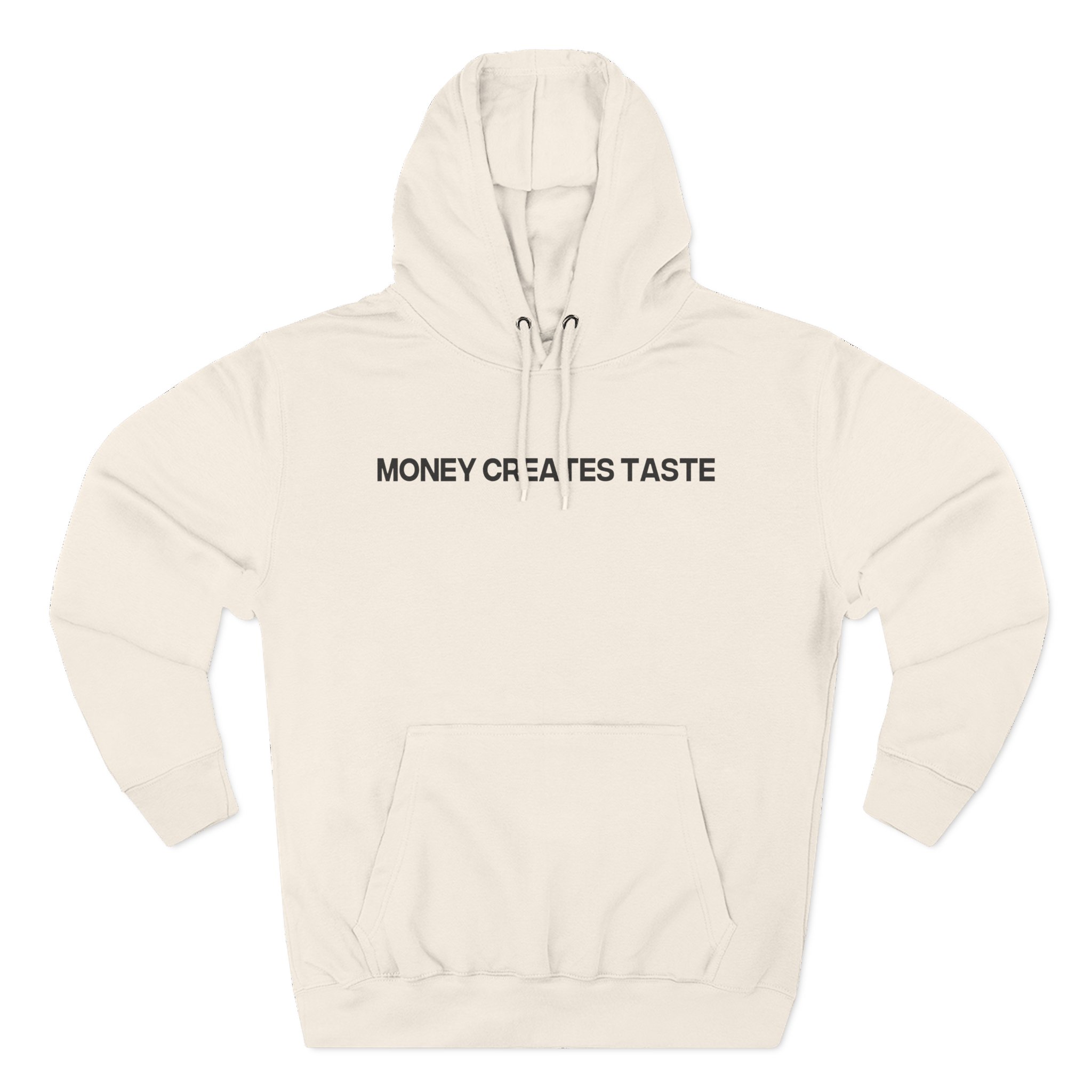 Jenny Holzer Money Creates Taste Three-Panel Fleece Hoodie
