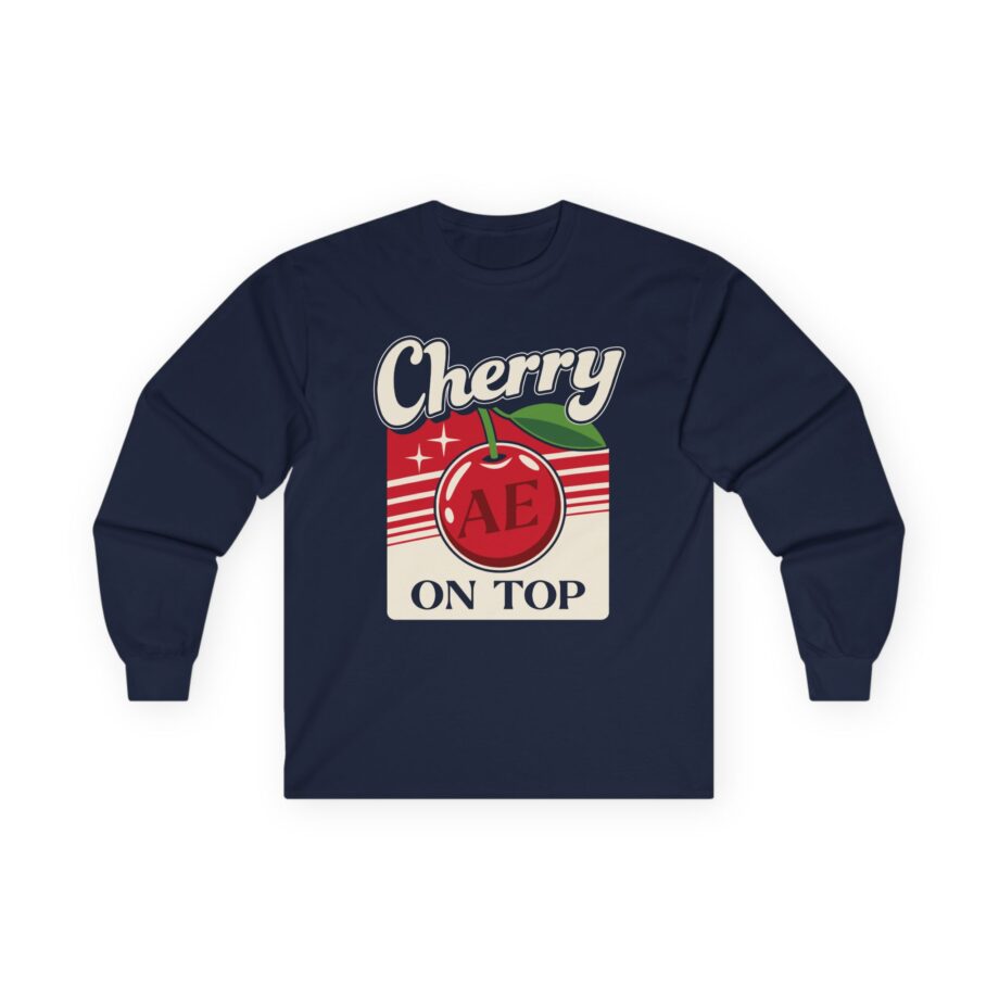 Armchair Expert Cherry on Top Unisex Ultra Cotton Long Sleeve Tee