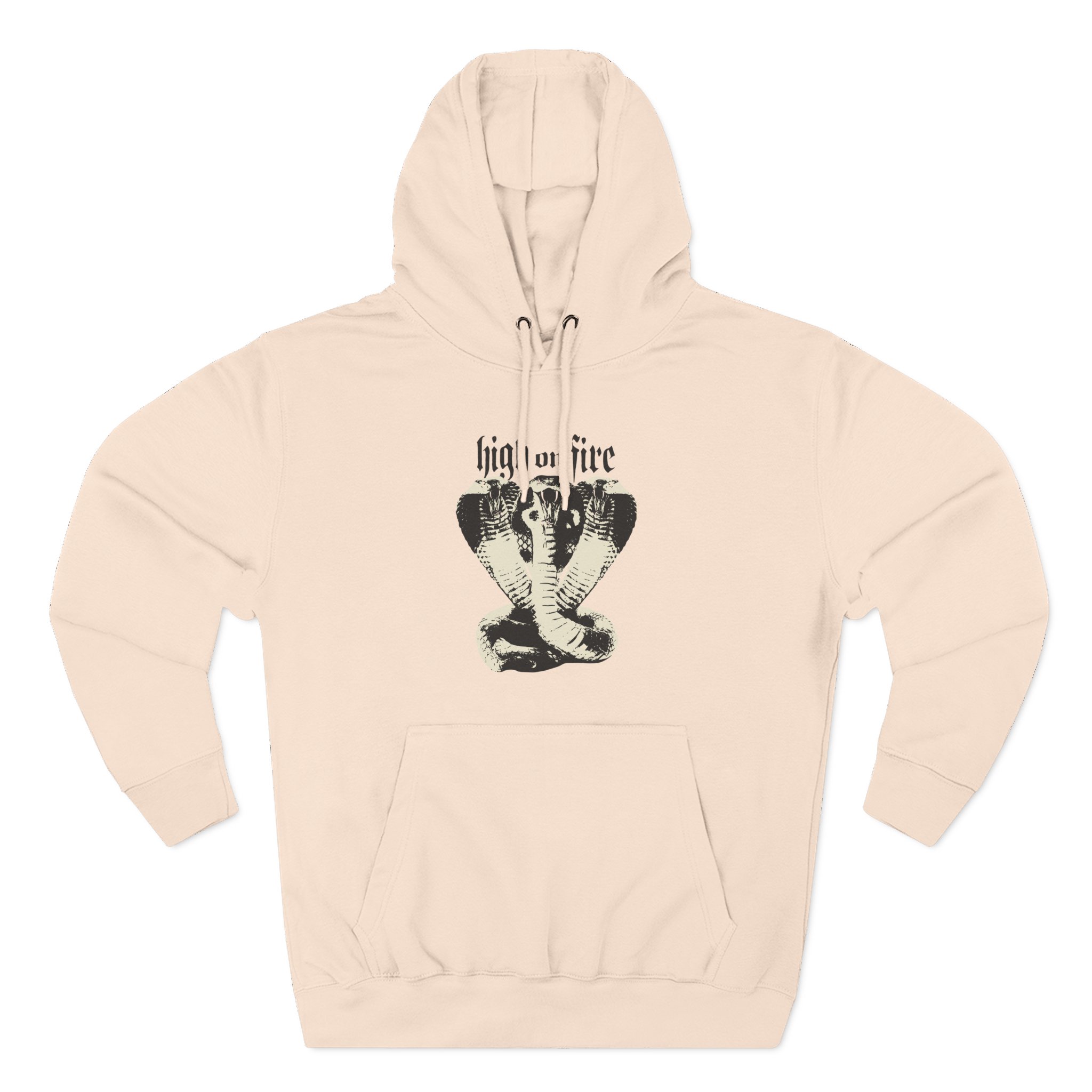 High on Fire Branca Snakes Three-Panel Fleece Hoodie