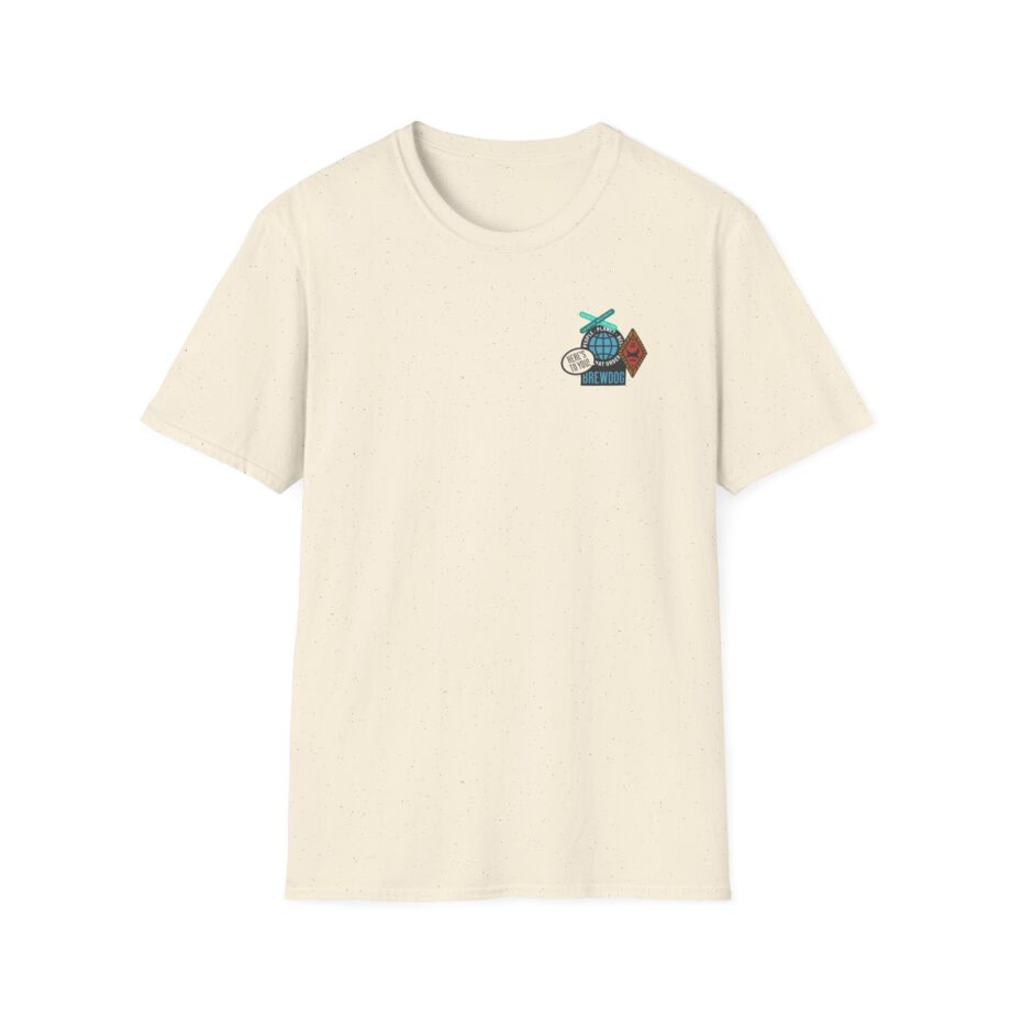 Brewdog Punk Sticker Unisex Softstyle T-Shirt