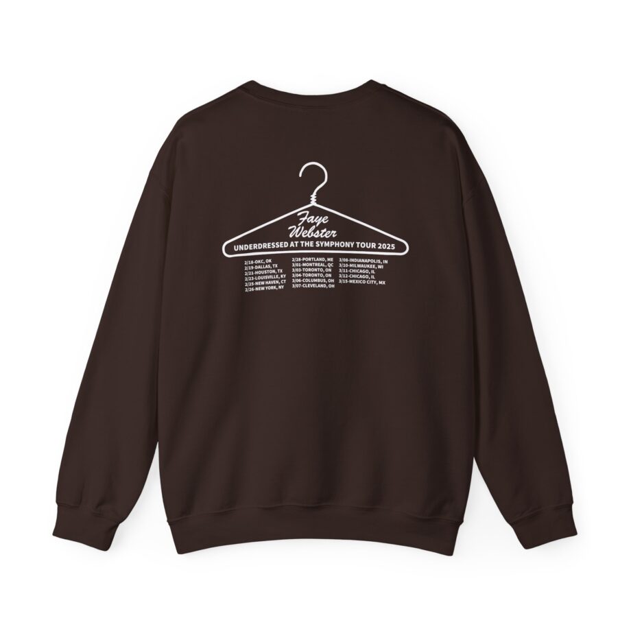 Faye Webster Underdressed at the Symphony 2025 Tour Unisex Heavy Blend™ Crewneck Sweatshirt