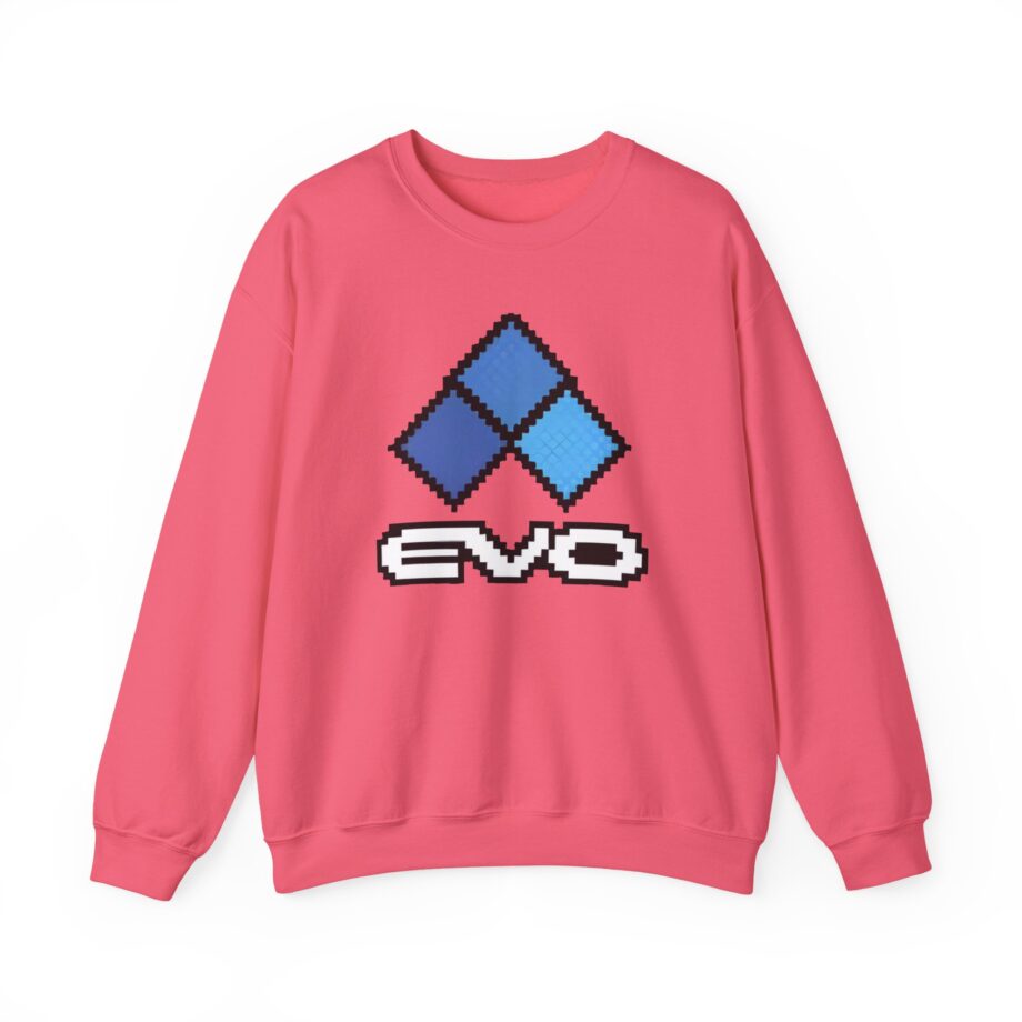 Evo 8 Bit Logo Returns Unisex Heavy Blend™ Crewneck Sweatshirt