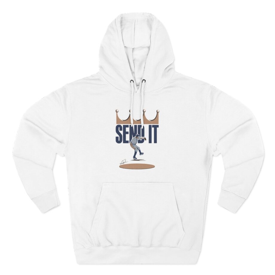 Trevor Bauer Send It  Three-Panel Fleece Hoodie