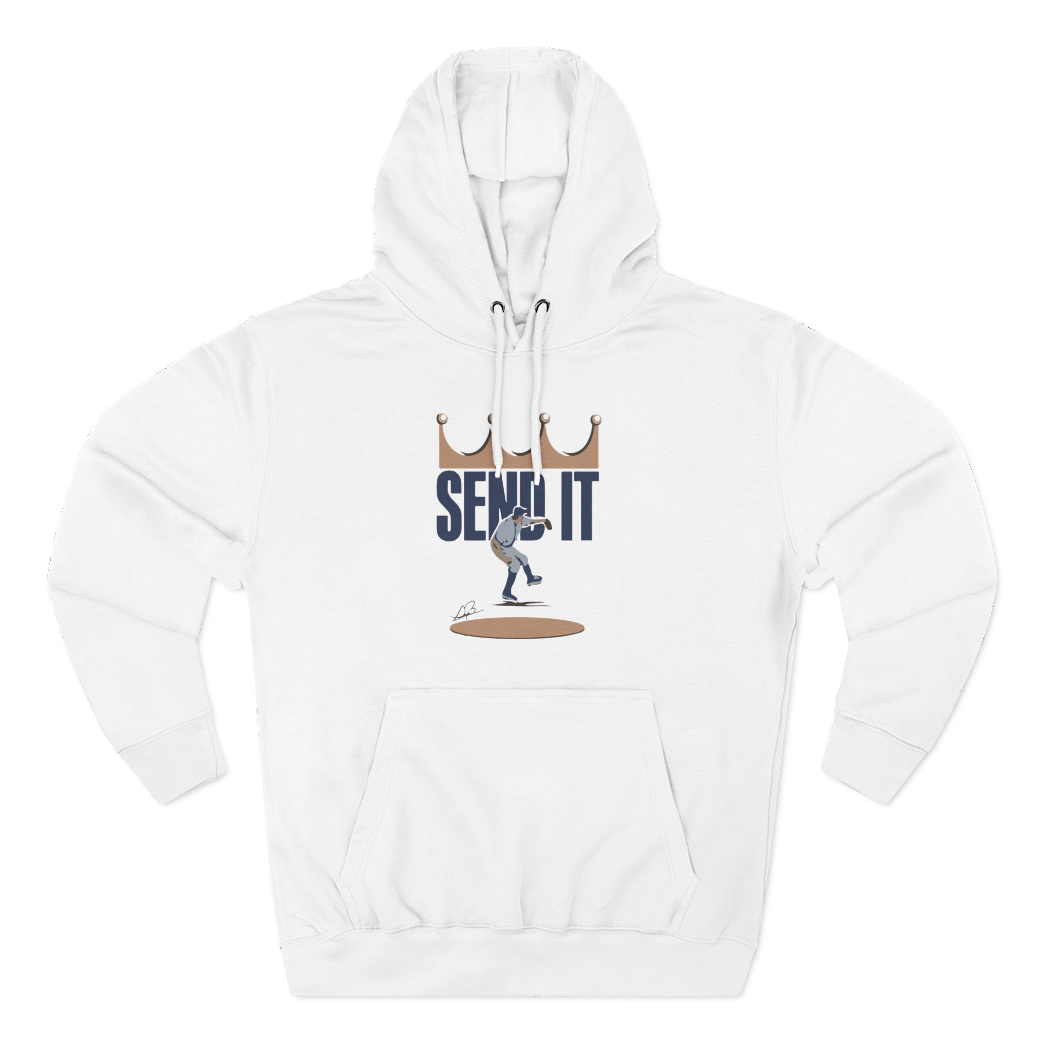 Trevor Bauer Send It  Three-Panel Fleece Hoodie