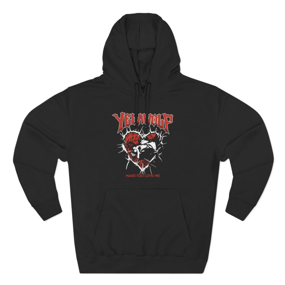 YM Three-Panel Fleece Hoodie