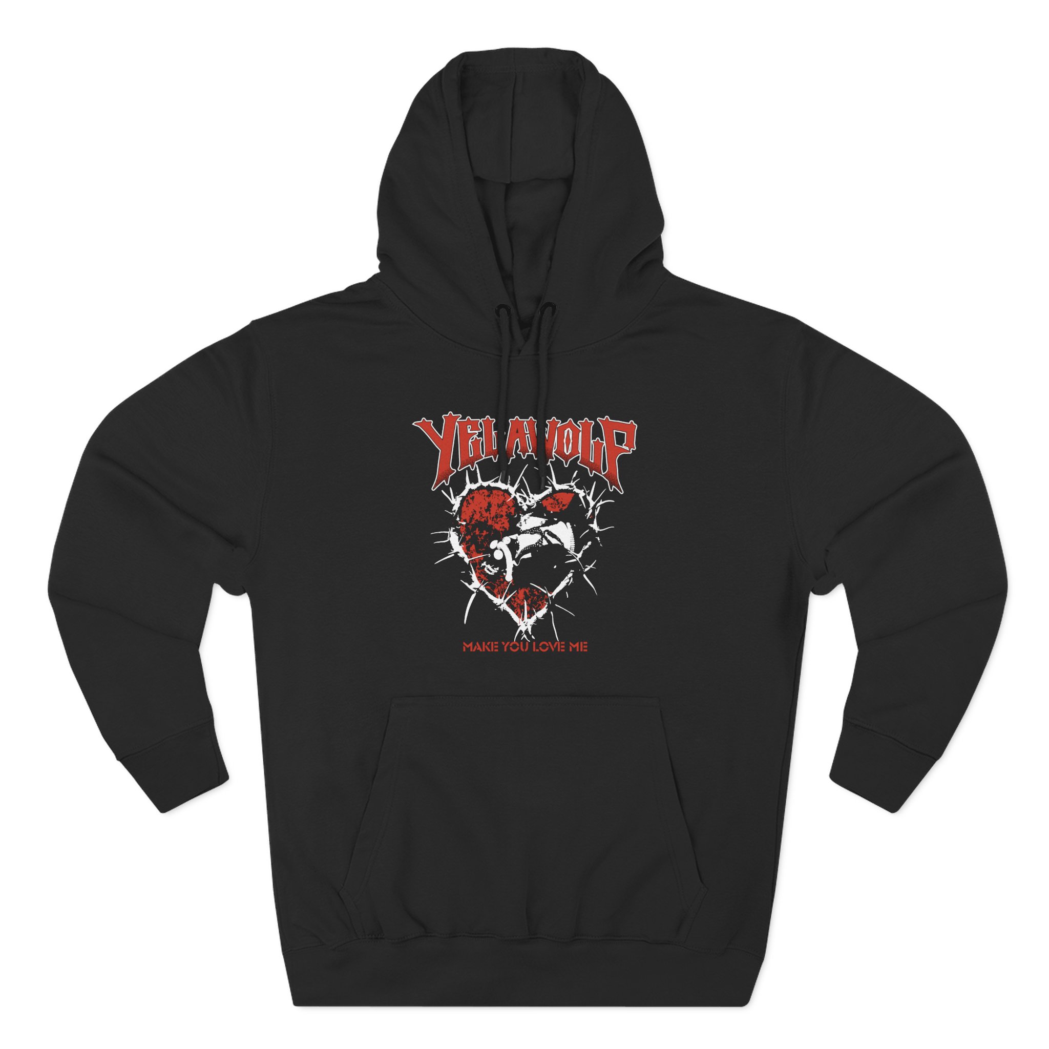 YM Three-Panel Fleece Hoodie