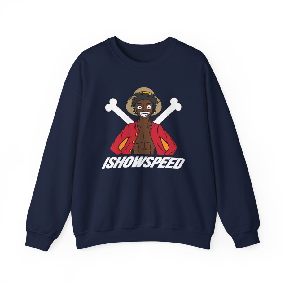 Luffy Ishowspeed Unisex Heavy Blend™ Crewneck Sweatshirt
