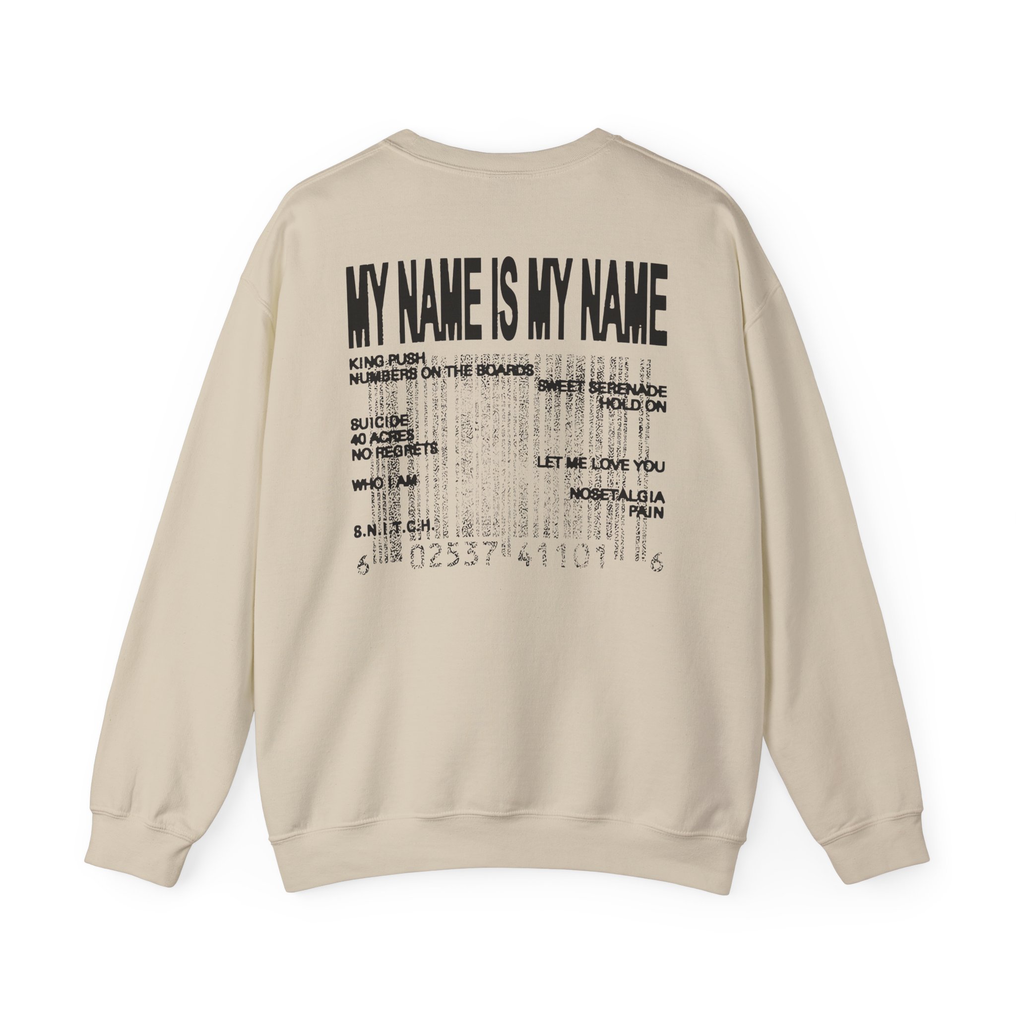Clipse Mnimn Tracklist Unisex Heavy Blendâ„¢ Crewneck Sweatshirt