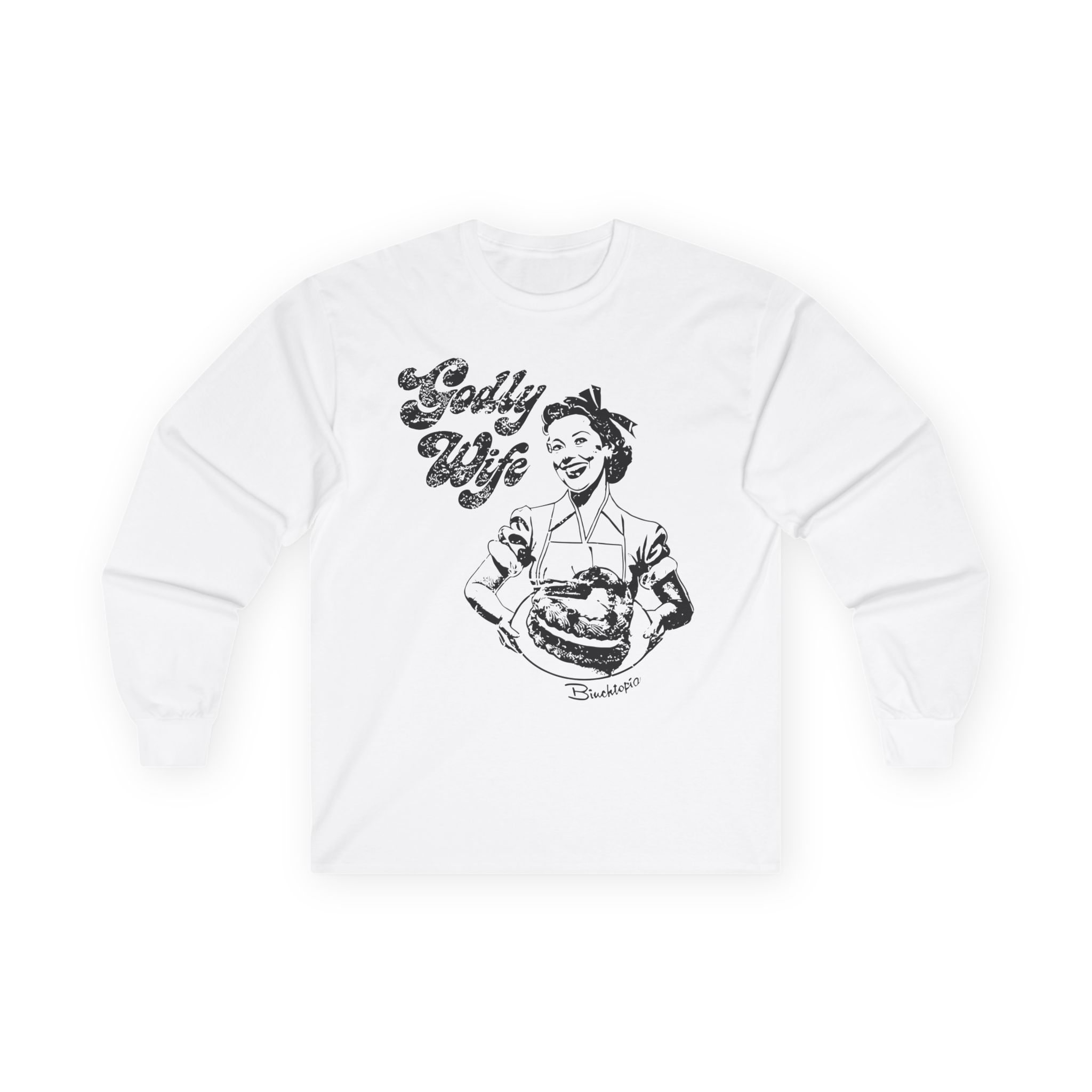 Binchtopia Godly Wife Unisex Ultra Cotton Long Sleeve Tee