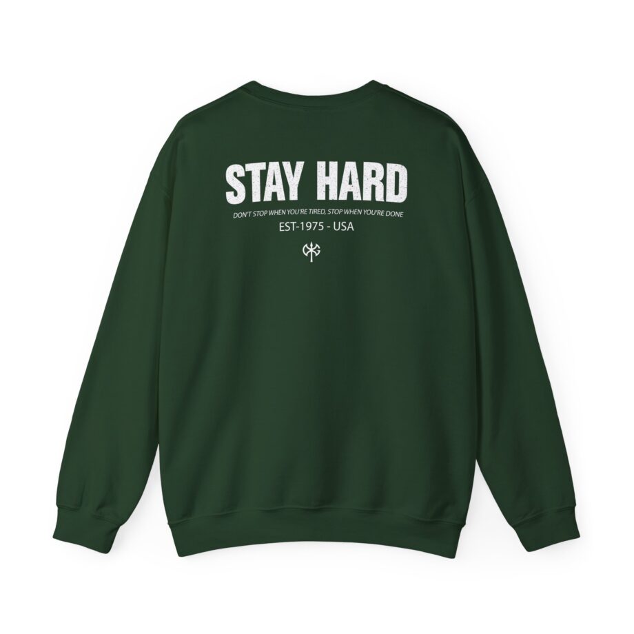 David Goggins  Stay Hard Unisex Heavy Blend™ Crewneck Sweatshirt