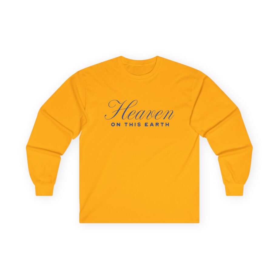 Forrest Frank Heaven on This Earth Cream Unisex Ultra Cotton Long Sleeve Tee