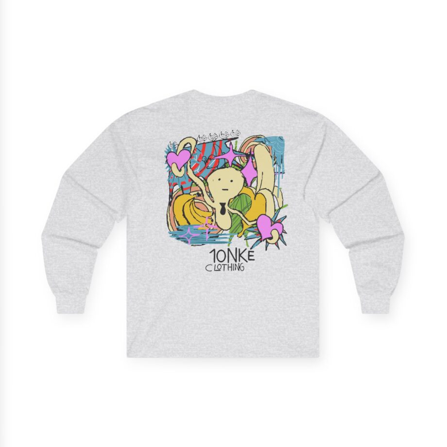 Spoonkid Basquiat Monke Unisex Ultra Cotton Long Sleeve Tee