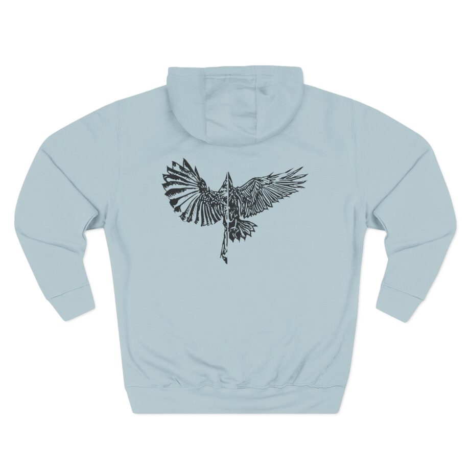 Hardy Three-Panel Fleece Hoodie