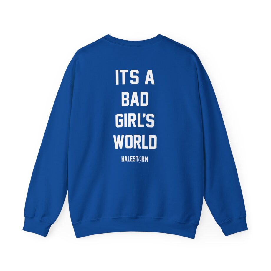 Halestorm It's a Bad Girl's World Unisex Heavy Blend™ Crewneck Sweatshirt