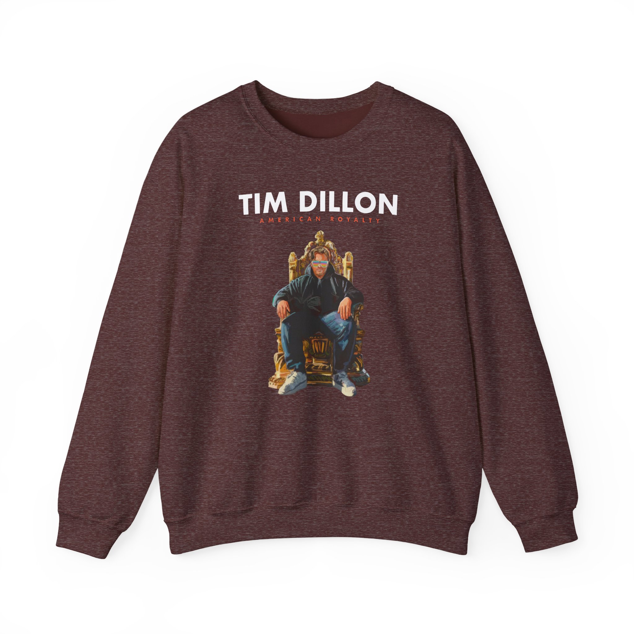 Tim Dillon American Royalty Tour Unisex Heavy Blendâ„¢ Crewneck Sweatshirt