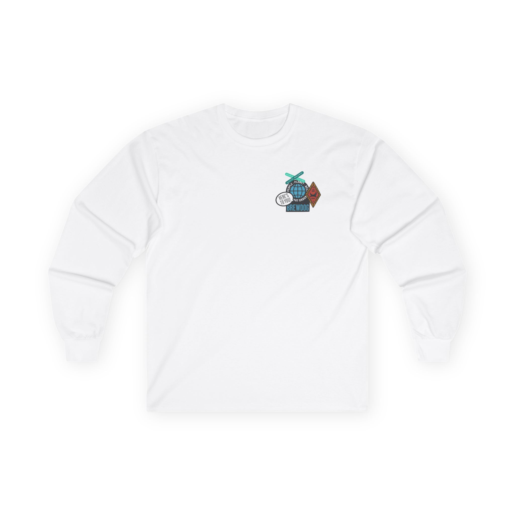 Brewdog Punk Sticker Unisex Ultra Cotton Long Sleeve Tee