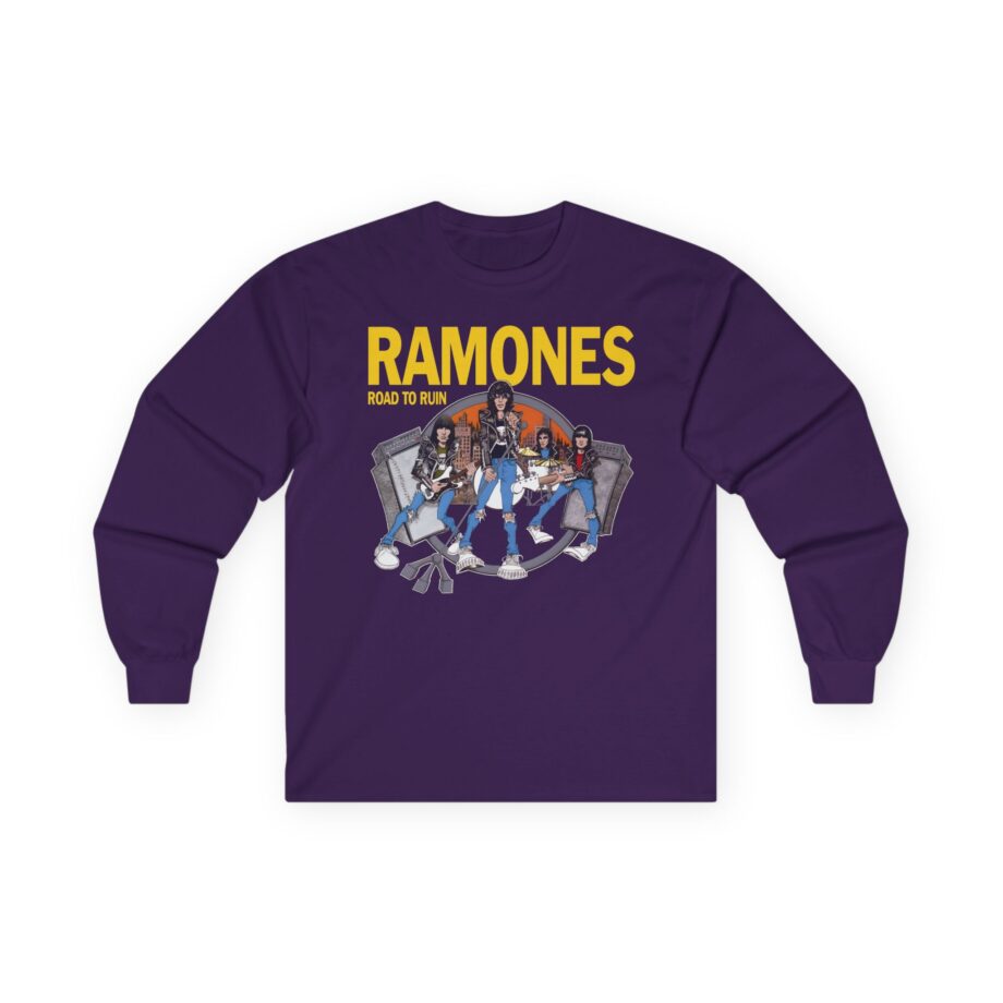 Ramones Ramones I Wanna Be Sedated Unisex Ultra Cotton Long Sleeve Tee