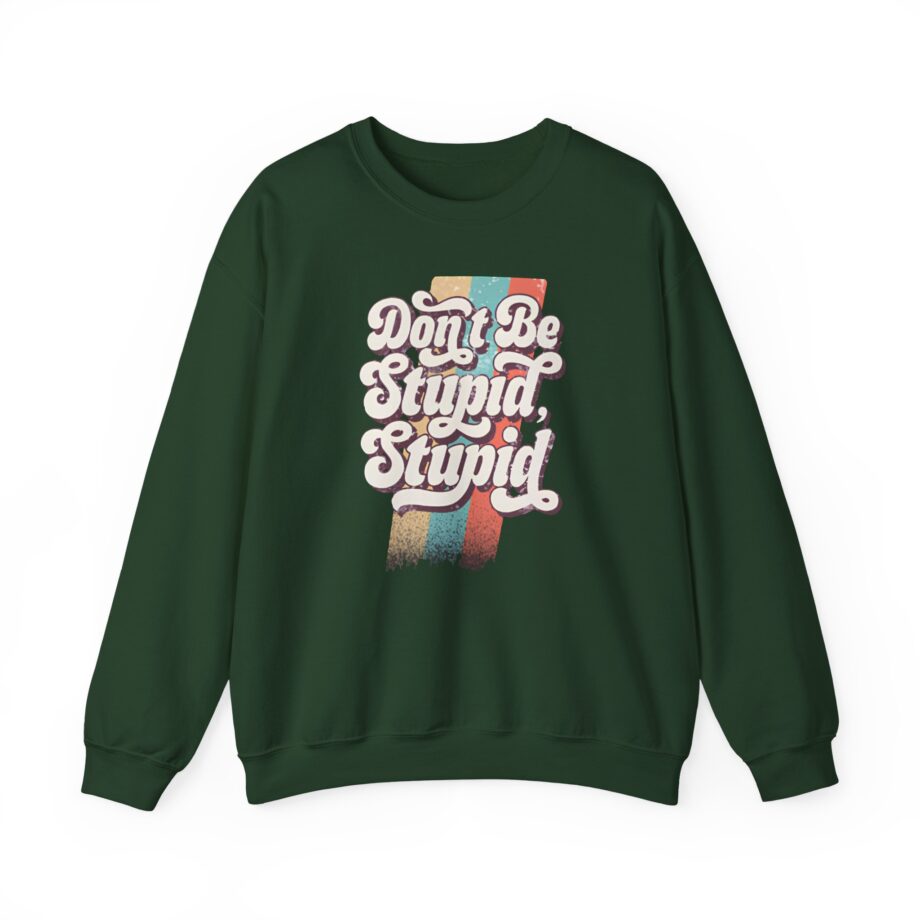 Philip Defranco Don’t Be Stupid Unisex Heavy Blend™ Crewneck Sweatshirt