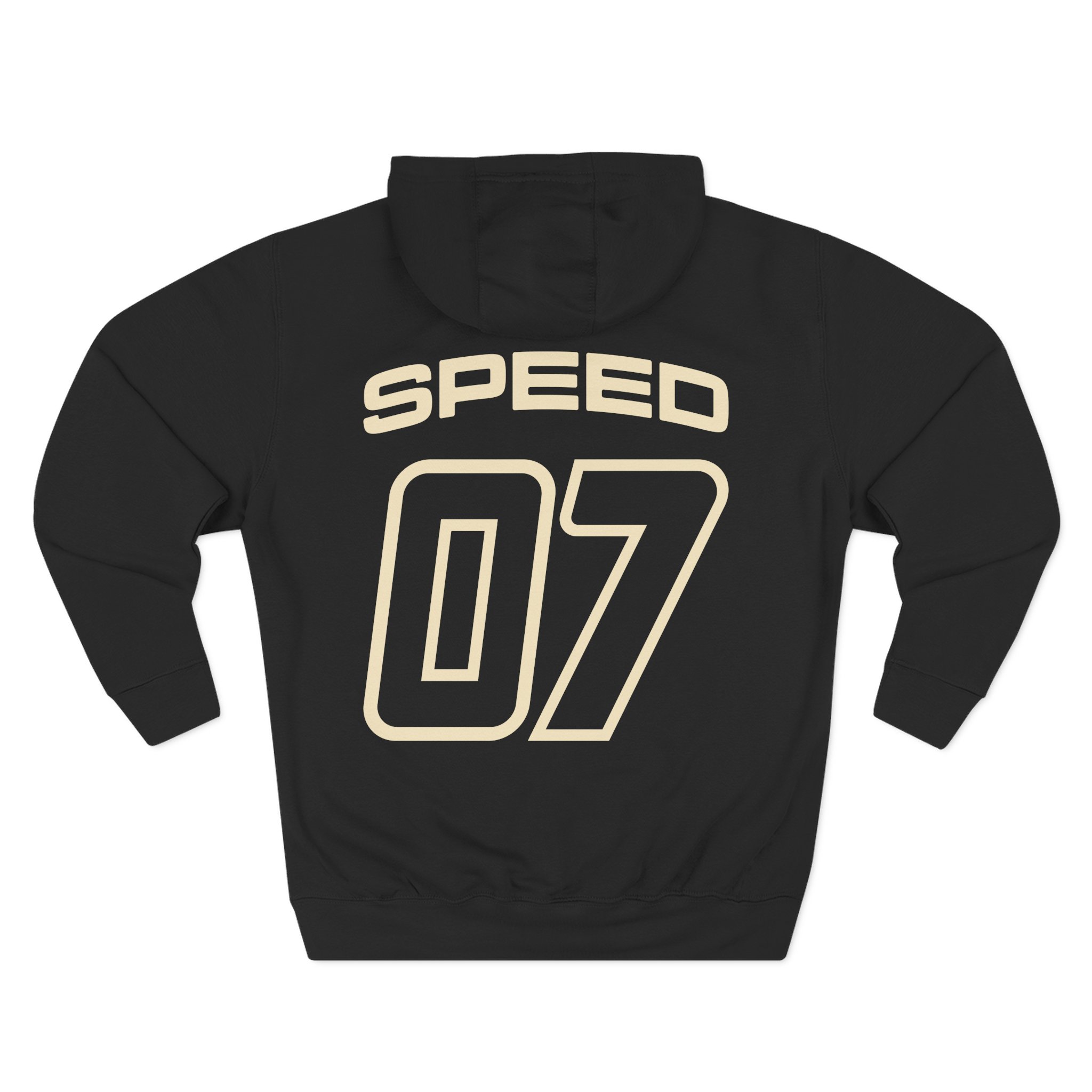 Ishowspeed Racing Royal Three-Panel Fleece Hoodie