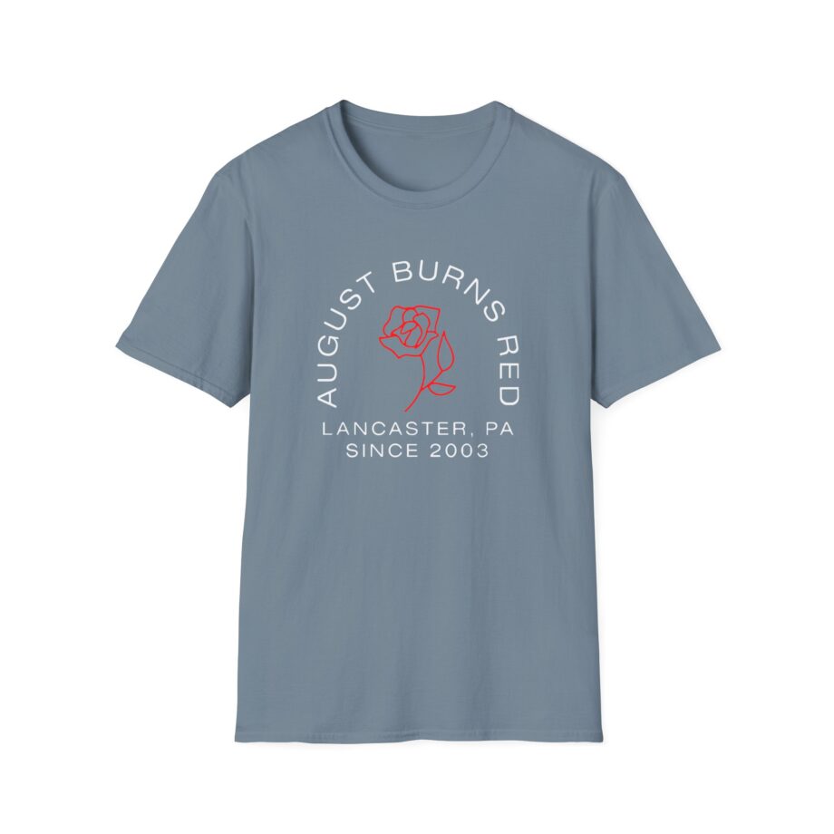 August Burns Red Rose Unisex Softstyle T-Shirt