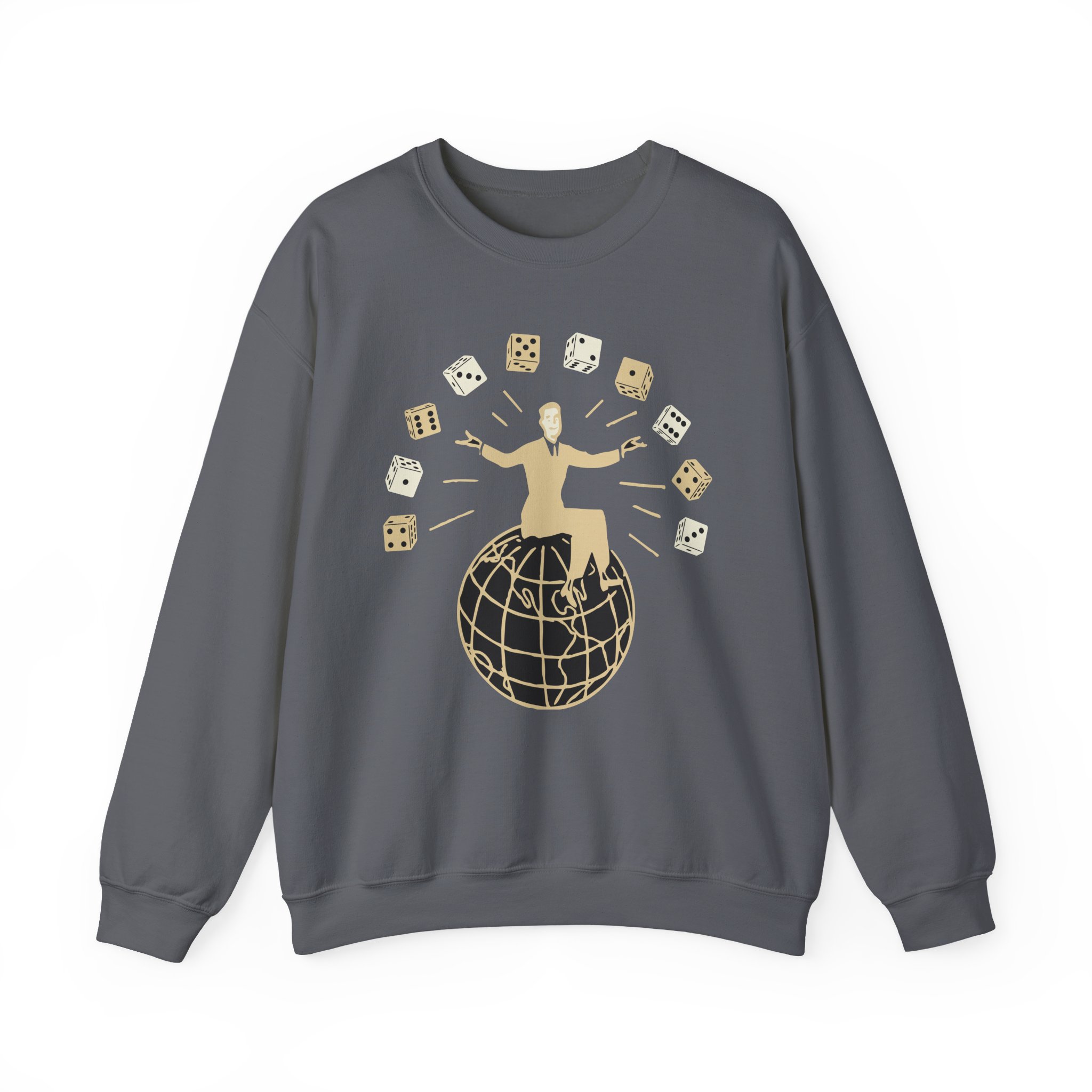 Set Your Goals Dice Unisex Heavy Blendâ„¢ Crewneck Sweatshirt