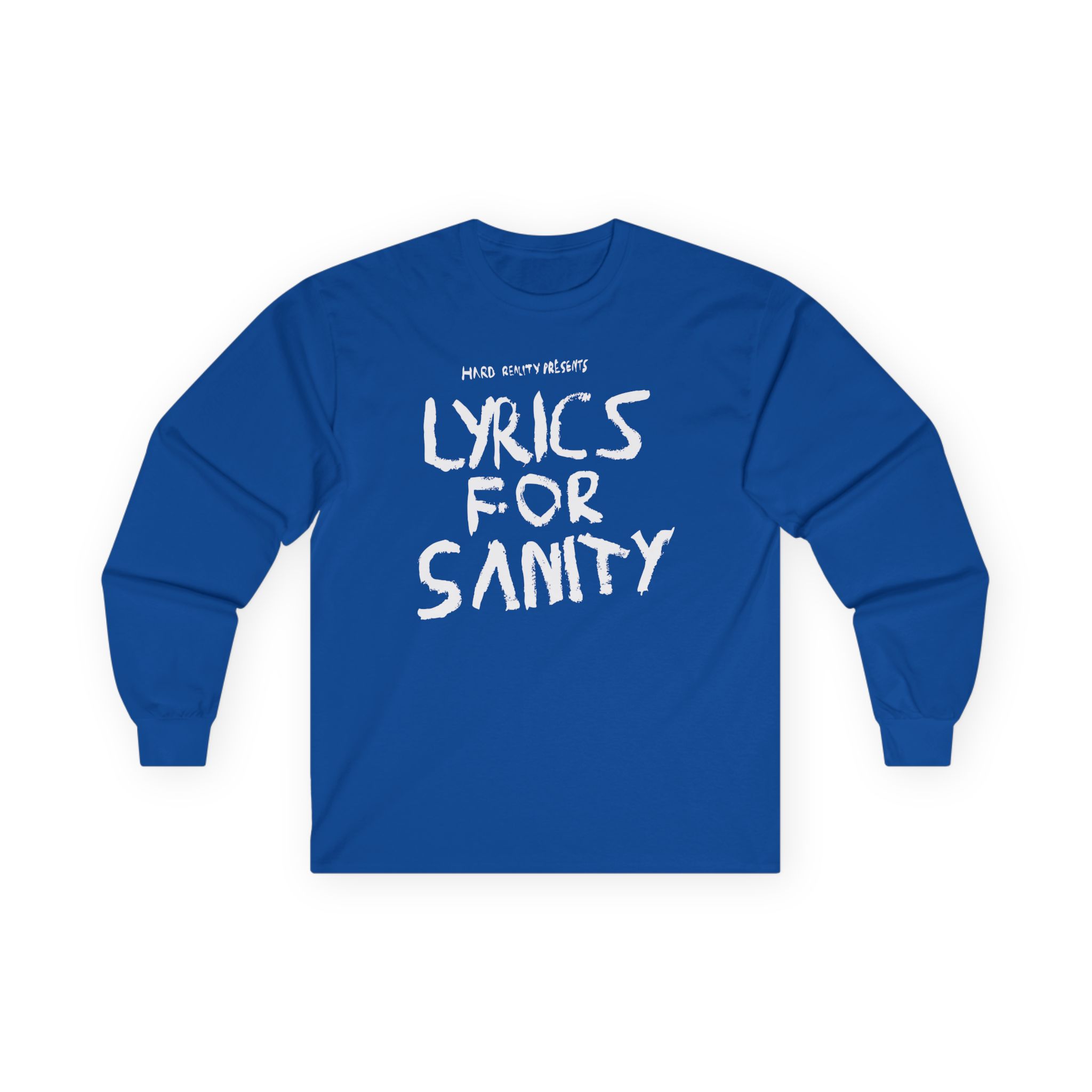 Songer Lyrics for Sanity Unisex Ultra Cotton Long Sleeve Tee