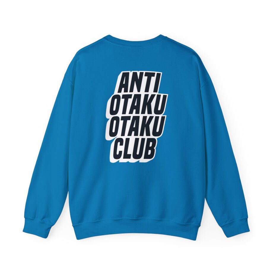 Rubius Anti Otaku Otaku Club Unisex Heavy Blend™ Crewneck Sweatshirt