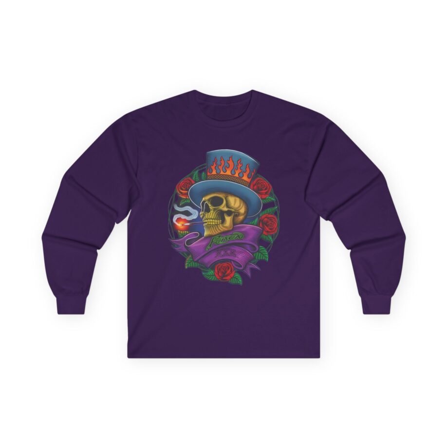 Poison Skull Unisex Ultra Cotton Long Sleeve Tee