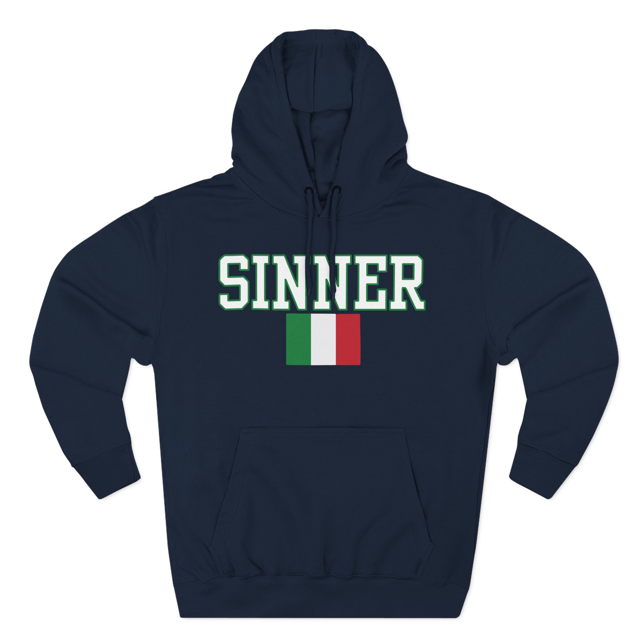 Jannik Sinner Three-Panel Fleece Hoodie
