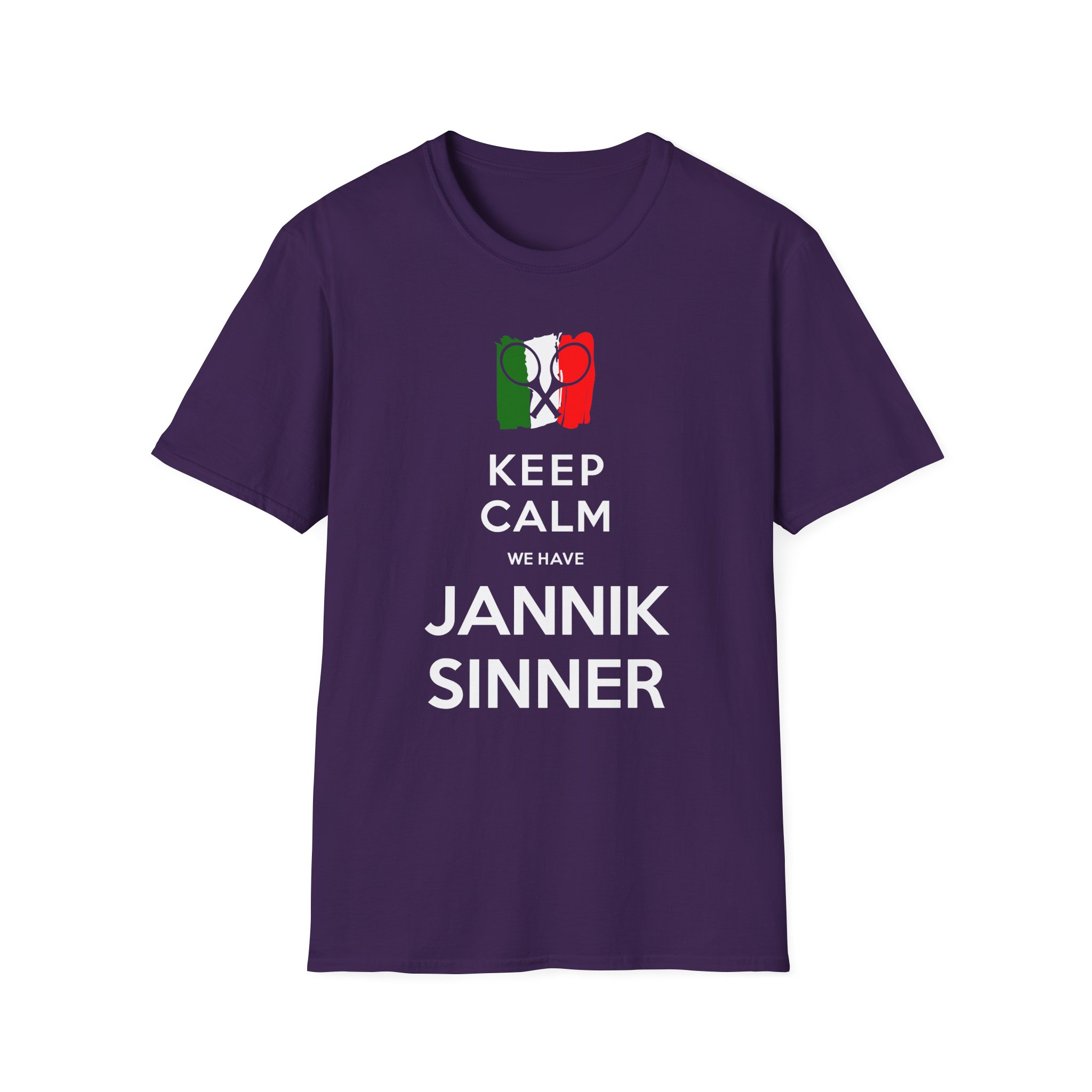 Jannik Sinner Keep Calm We Have Unisex Softstyle T-Shirt
