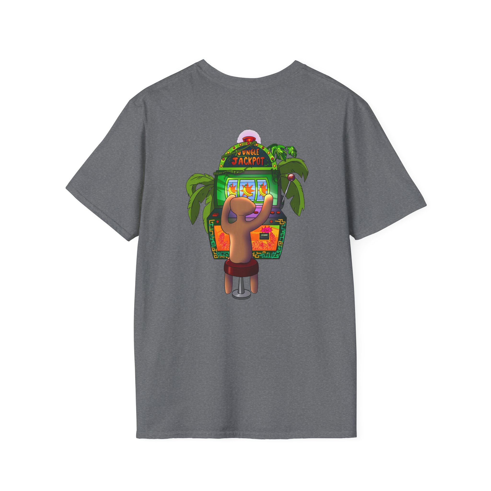 Spoonkid Jungle Jackpot Unisex Softstyle T-Shirt