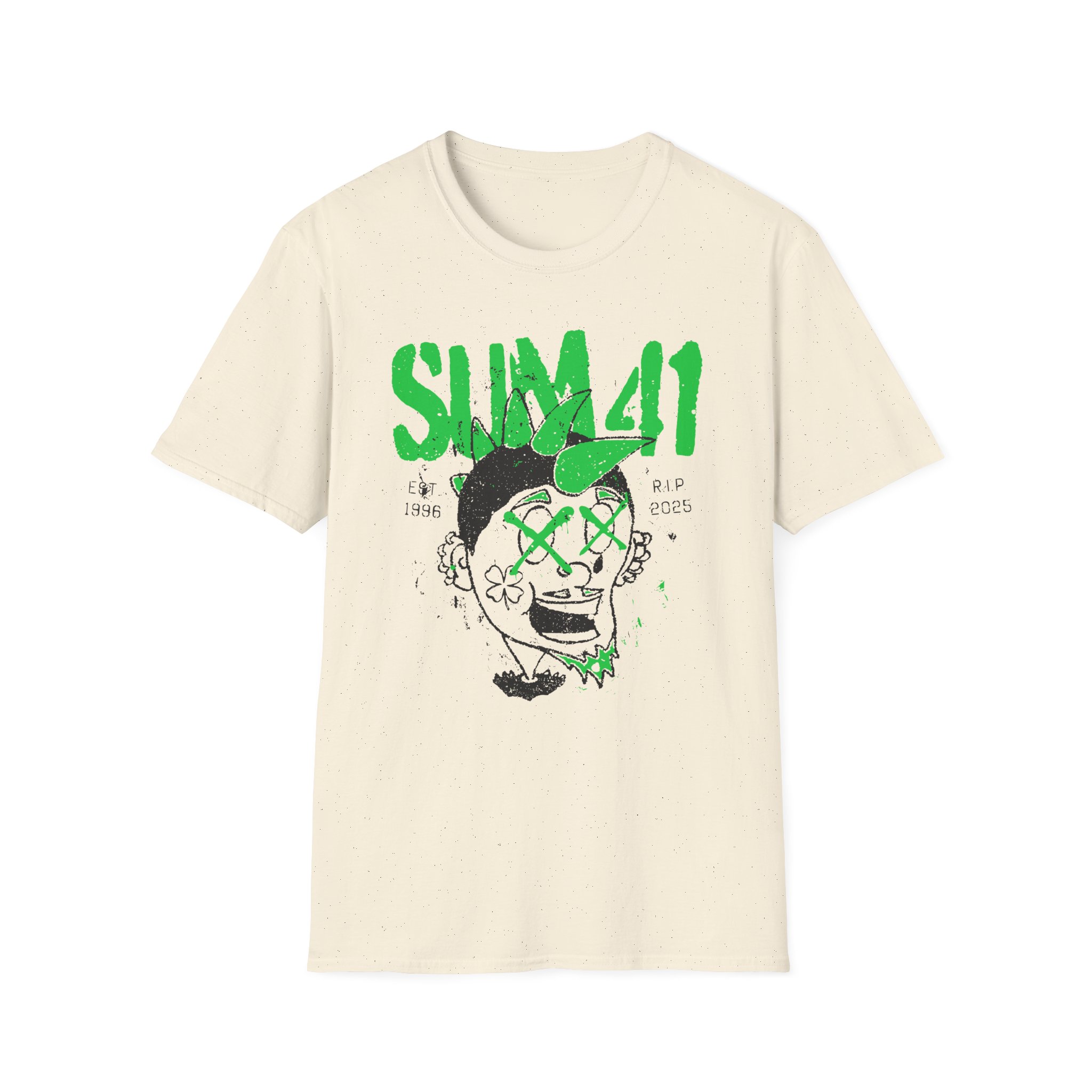 Sum 41 St. Patrick's Day Unisex Softstyle T-Shirt