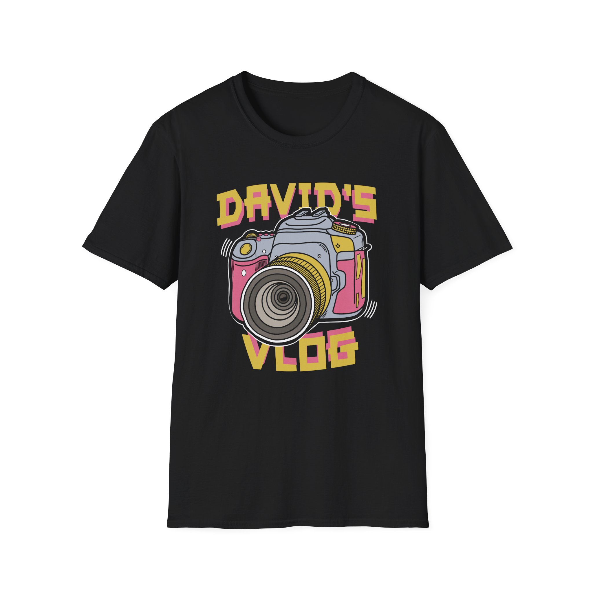 David Dobrik  David's Vlog Unisex Softstyle T-Shirt