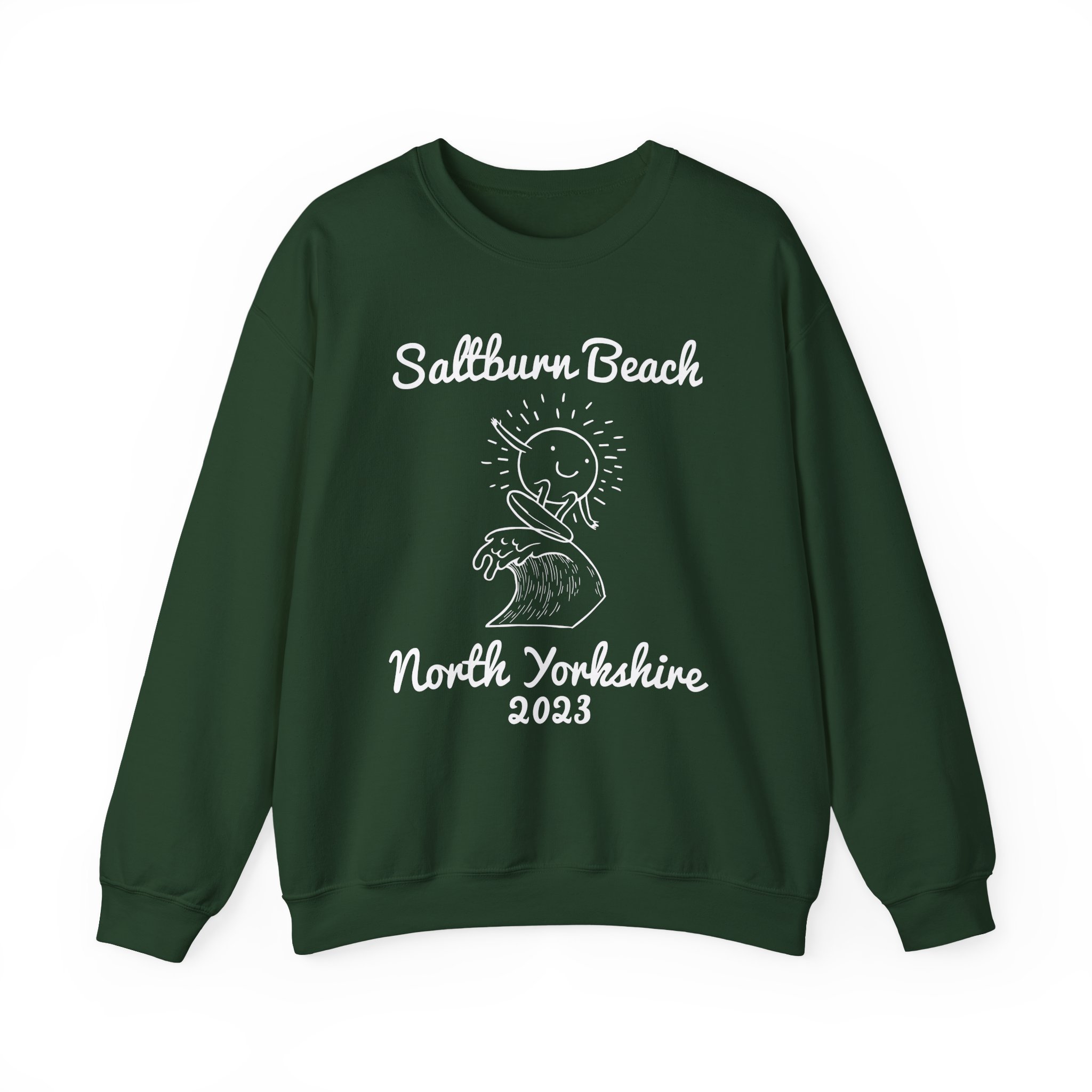 Saltburn Beach Unisex Heavy Blendâ„¢ Crewneck Sweatshirt