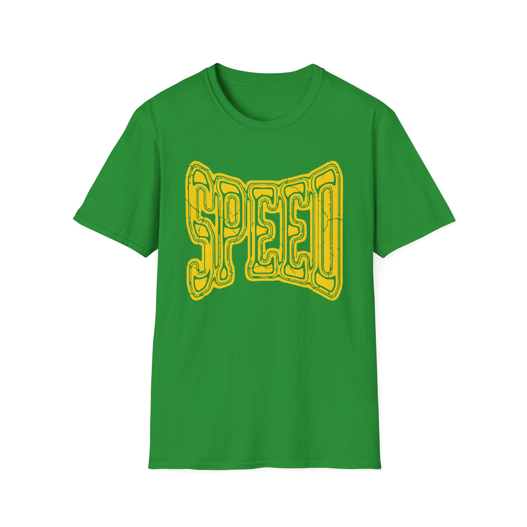 Ishowspeed Gold Logo Unisex Softstyle T-Shirt