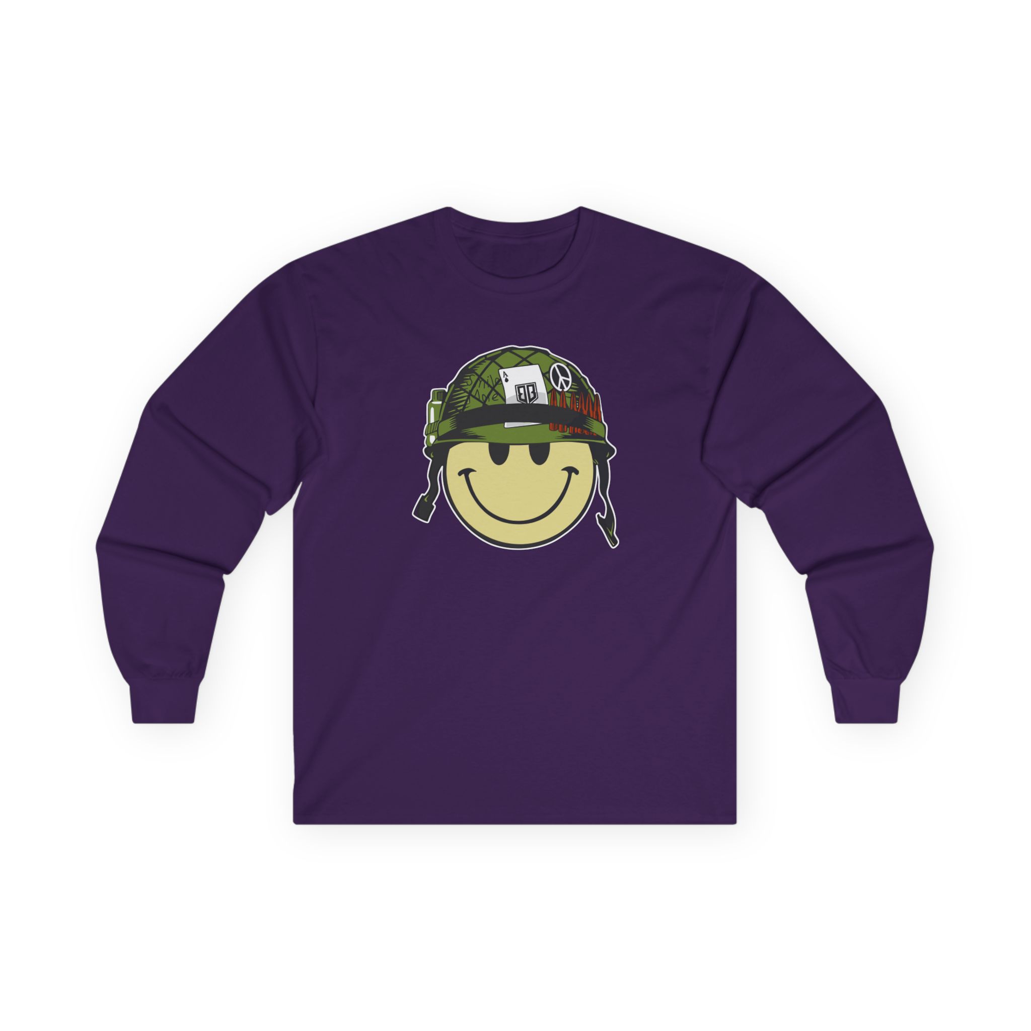 Roman Atwood Smiley Unisex Ultra Cotton Long Sleeve Tee