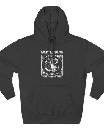 Brutal Truth End Time Three-Panel Fleece Hoodie