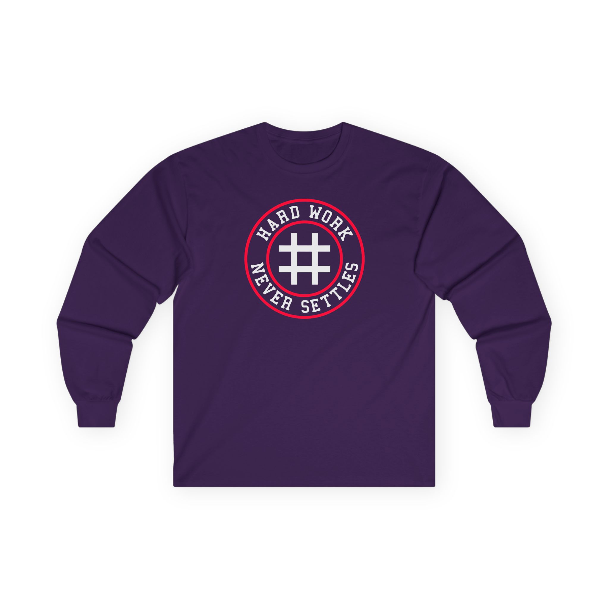 Trevor Bauer Hard Work Never Settles Unisex Ultra Cotton Long Sleeve Tee